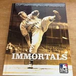 Baseball Immortals Book by MLB Insiders Club.  160 pages in great condition.